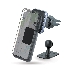 Автомобильный держатель для смартфонов Qumo MagFix, с креплением на решетку воздуховода и на панель (в комплекте), черный, фото 1