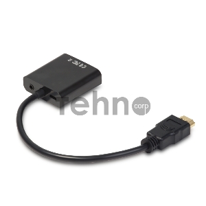Greenconnect Мультимедиа professional конвертер-переходник HDMI > VGA +audio + micro USB для доп.питания, GCR-HD2VGA3 Greenconnect Мультимедиа professional конвертер-переходник HDMI > VGA +audio + micro USB для доп.питания, GCR-HD2VGA3