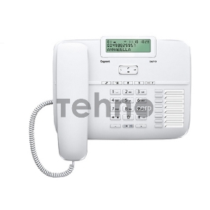 Телефон Gigaset DA710 (IM) White. Телефон проводной (белый)