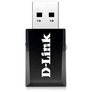 Сетевой адаптер WiFi D-Link DWA-182/RU/E1A USB 3.0 (ант.внутр.) 1ант.