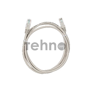 Патчкорд литой Aopen UTP кат.5е 1,5м серый