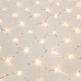 Гирлянда «Сеть» 1,5х1,5 м, прозрачный ПВХ, 96 LED теплый белый, фото 1