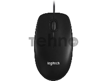 Мышь Logitech M100 черный оптическая (1000dpi) USB (2but)