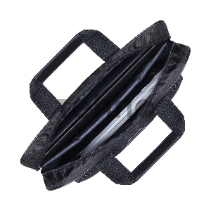 Сумка ExeGate EX264611RUS Office F1596 Black, черная, полиэстер, для ноутбуков до 15.6