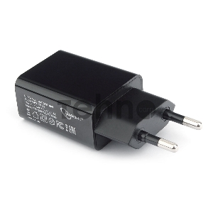 Адаптер питания Cablexpert MP3A-PC-21 100/220V - 5V USB 1 порт, 1A, черный