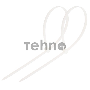 Хомут-стяжка кабельная нейлоновая REXANT 500 x4,8 мм, белая, упаковка 100 шт.