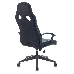 Кресло игровое Zombie DRIVER черный/голубой искусственная кожа с подголов. крестовина пластик, фото 8