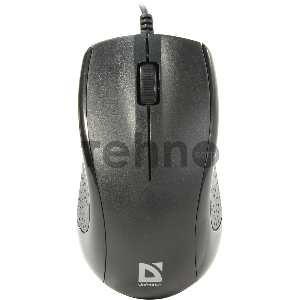 Мышь DEFENDER Optimum MB-160 черный, 3 кнопки, 1000 dpi, каб - 1,5м (52160)