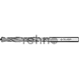 Сверло по металлу ЗУБР ПРОФ-В 6.8х109мм, сталь Р6М5, класс В