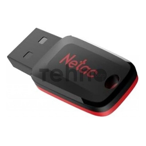 Флеш Диск Netac U197 8Gb <NT03U197N-008G-20BK>, USB2.0, пластиковая, черная
