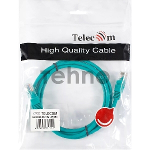 Патчкорд литой Telecom UTP кат.5е 1,5м зеленый