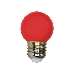 Лампа светодиодная d-45 3LED 1Вт шар E27 25лм 220В красн. Neon-Night 405-112, фото 2