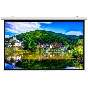 Настенный экран Lumien Master Picture CSR 196x244см (раб.область 146х234 см) (109) Matte White черн. кайма по периметру, механизм плавного возврата, возможность потолочн./настенного крепления (белый корпус) 16:10 Настенный экран Lumien Master Picture CSR 196x244см (раб.область 146х234 см) (109) Matte White черн. кайма по периметру, механизм плавного возврата, возможность потолочн./настенного крепления (белый корпус) 16:10