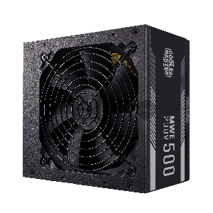 Блок питания Cooler Master MWE White, 500W, ATX, 120mm, 6xSATA, 2xPCI-E(6+2), APFC, 80+ White MPE-5001-ACABW-EU Блок питания Cooler Master MWE White, 500W, ATX, 120mm, 6xSATA, 2xPCI-E(6+2), APFC, 80+ White MPE-5001-ACABW-EU