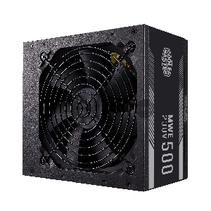 Блок питания Cooler Master MWE White, 500W, ATX, 120mm, 6xSATA, 2xPCI-E(6+2), APFC, 80+ White MPE-5001-ACABW-EU