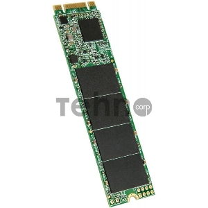Жесткий диск SSD M.2 Transcend 240Gb MTS820 (SATA3, up to 560/340MBs, 85000 IOPs, 3D TLC, 22х80мм) <TS240GMTS820S>