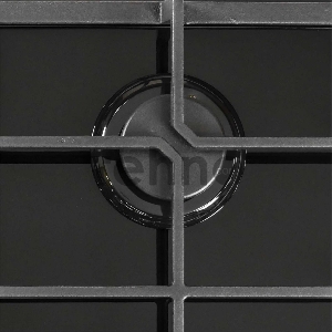 Панель варочная LEX GVG 640-1 BL  газовая 1000-3500Вт 4конфорки газ контроль