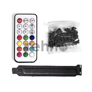 Корпус Miditower ExeGate i3 NEO-PPH500 (ATX, БП 500PPH 80+Bronze 12см, 2*USB+1*USB3.0, HD аудио, черный, 3 вент. 12см с RGB подсветкой, контроллер + ПДУ, ARGB MB кабель, пылевые фильтры, боковая панель - закаленное стекло)