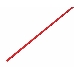 Термоусадочная трубка 2,0/1,0 мм, красная, упаковка 50 шт. по 1 м | 20-2004 | REXANT, фото 1