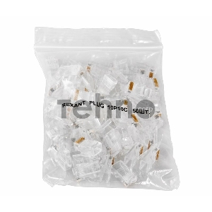 Rexant Разъем RJ-50(10P10C) под витую пару, UTP, категория 3, универсальный