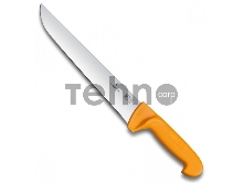 Нож кухонный Victorinox Swibo (5.8441.25) стальной лезв.250мм прямая заточка желтый