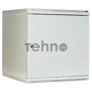 Шкаф настенный ЦМО ШРН-12.480.1 12U 600x480мм пер.дв.стал.лист несъемные бок.пан. серый
