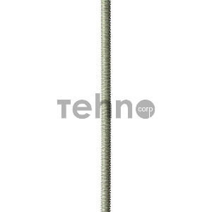 Шпилька резьбовая DIN 975, М6x1000, 1 шт, класс прочности 4.8, оцинкованная, ЗУБР