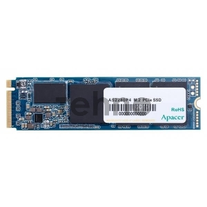Накопитель SSD M.2 Apacer 256Gb AS2280P4 <AP256GAS2280P4-1> (PCI-E 3.0 x4, up to 1800/1100MBs, 3D TLC, NVMe 1.3, 22х80mm)