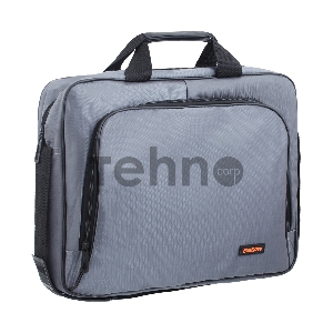 Сумка ExeGate EX264612RUS Office F1596 Dark-Grey, темно-серая, полиэстер, для ноутбуков до 15.6 Сумка ExeGate EX264612RUS Office F1596 Dark-Grey, темно-серая, полиэстер, для ноутбуков до 15.6