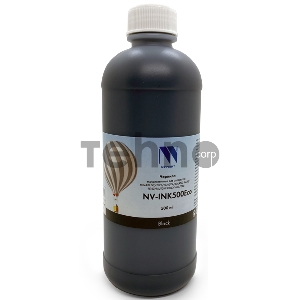 Чернила NV PRINT экосольвентные NV-INK500BkEco для аппаратов Epson, Mimaki, Mutoh, Roland (500ml) Black, box