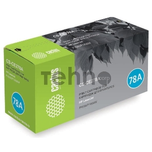 Тонер-картридж Cactus CS-CE278AS черный для HP LaserJet P1566/P1606w (2100стр.)