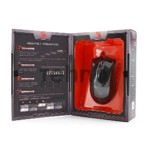 Мышь A4Tech Bloody AL90 Blazing черный лазерная (8200dpi) USB2.0 игровая (7but)