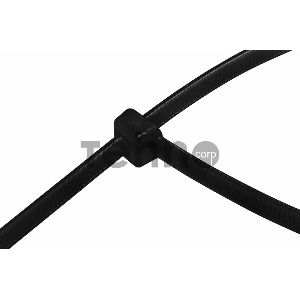 Хомут-стяжка кабельная нейлоновая REXANT 80 x2,5 мм, черная, упаковка 100 шт.