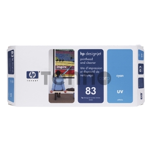 Картридж струйный HP C4961A голубой печатающая головка для HP DJ 5500UV/5500psUV/5000UV/5000psUV