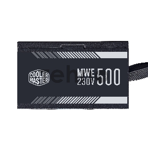 Блок питания Cooler Master MWE White, 500W, ATX, 120mm, 6xSATA, 2xPCI-E(6+2), APFC, 80+ White MPE-5001-ACABW-EU Блок питания Cooler Master MWE White, 500W, ATX, 120mm, 6xSATA, 2xPCI-E(6+2), APFC, 80+ White MPE-5001-ACABW-EU