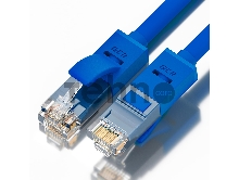 Патч-корд Greenconnect прямой 2.5m UTP кат.5e, синий, позолоченные контакты, 24 AWG, литой, GCR-LNC01-2.5m, ethernet high speed 1 Гбит/с, RJ45, T568B Greenconnect Патч-корд прямой 2.5m UTP кат.5e, синий, позолоченные контакты, 24 AWG, литой, GCR-LNC01-2.5m, ethernet high speed 1 Гбит/с, RJ45, T568B