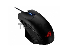 Игровая беспроводная мышь ASUS ROG Chakram Core (USB, RGB LED, 6 кнопок, Omron, 16000 dpi, black, USB, 90MP01T0-BMUA00)