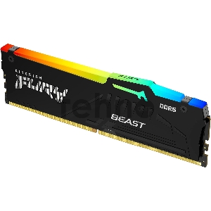 Модуль памяти Kingston 16GB 6000MT/s DDR5 CL40 DIMM FURY Beast RGB