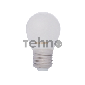 Лампа филаментная REXANT Шарик GL45 9.5 Вт 915 Лм 4000K E27 матовая колба