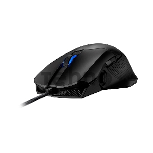 Игровая беспроводная мышь ASUS ROG Chakram Core (USB, RGB LED, 6 кнопок, Omron, 16000 dpi, black, USB, 90MP01T0-BMUA00)