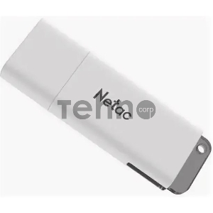 Флеш Диск Netac U185 16Gb <NT03U185N-016G-30WH>, USB3.0, с колпачком, пластиковая белая