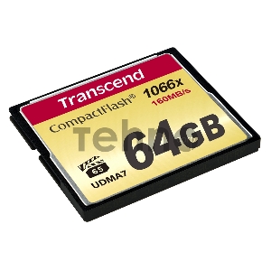 Флеш карта CF 64Gb Transcend TS64GCF1000 (1000X)