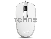 Мышь Genius Mouse DX-120 ( Cable, Optical, 1000 DPI, 3bts, USB ) White