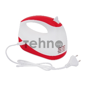 Миксер ручной Starwind SHM-251 250Вт белый/коралловый