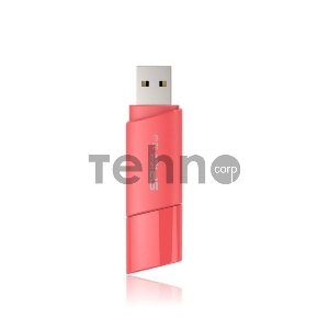 Флеш Диск Silicon Power 32Gb Ultima U06 SP032GBUF2U06V1P USB2.0 peach red