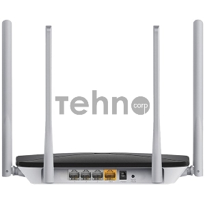 Роутер Mercusys AC1200 dual band Wi-Fi router, 867Mbps on 5GHz and 300Mbps on 2.4GHz, 1 WAN+3LAN 10/100Mbps ports, 4 fixed 5dBi antennas, support router/AP mode, support PPTP/L2TP/PPPoE Russia, support IGMP Snooping / Proxy, Bridge Mode and 802.1Q TAG VLA