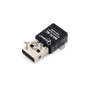 Сетевой двухдиапазонный Wi-Fi мини USB-адаптер Gembird 600 Мбит, USB, 802.11b/g/n/ac/а