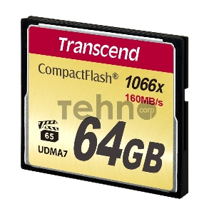 Флеш карта CF 64Gb Transcend TS64GCF1000 (1000X)