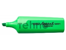 Маркер текстовой Deli ES621green скошенный пиш. наконечник 1-5мм колпачок с клипом зеленый
