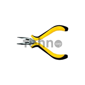 Тонконосы FIT 51633  мини черно-желтая мягкая ручка никел.антикор.покрытие